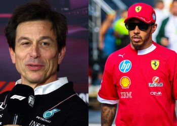Wolff e Hamilton na F1.
