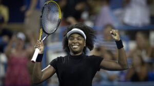 Venus Williams estreou bem em Washington