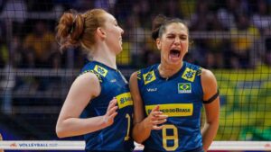 Brasil segue firme na VNL