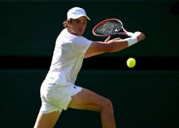 João Fonseca em Wimbledon.