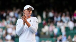 Iga Swiatek está na semifinal de Wimbledon