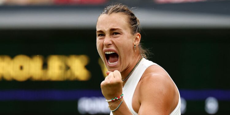 Sabalenka segue firme em Wimbledon