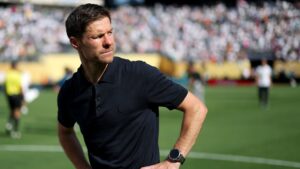 Xabi Alonso no Real Madrid.