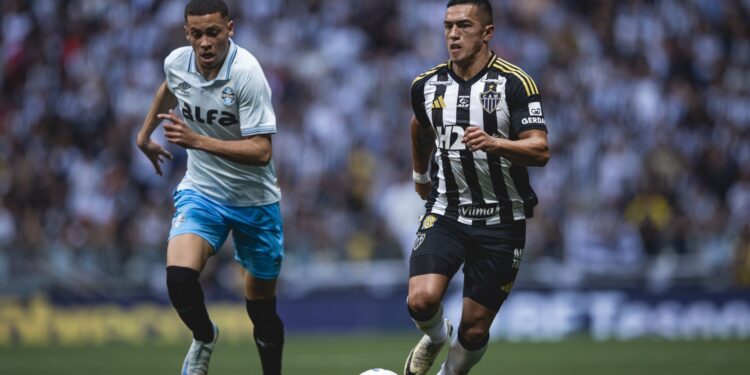 Atlético-MG x Grêmio no Brasileirão 2025.