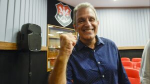 Bap após ser eleito presidente do Flamengo