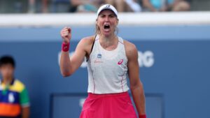 Bia Haddad derrotou suíça para avançar no US Open.