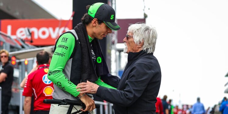 Bortoleto e Bernie Ecclestone têm grande relação