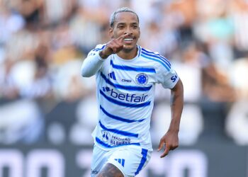 Botafogo x Cruzeiro no Brasileirão.