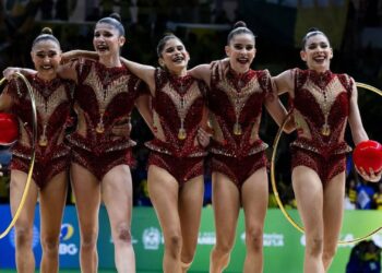 Brasil brilhou na Ginástica Rítmica.