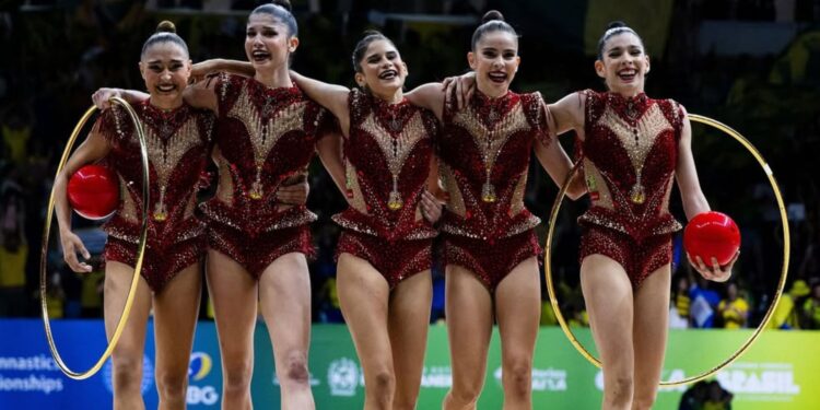 Brasil brilhou na Ginástica Rítmica.