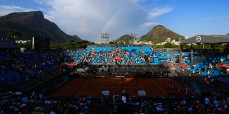Final do ATP 500 Rio Open 2025, no Jockey Club Brasileiro