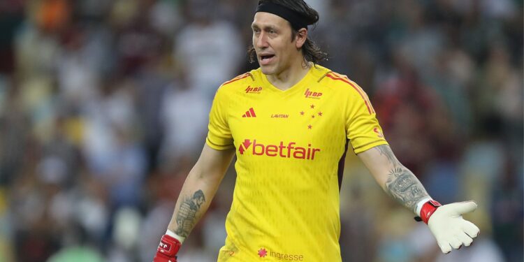 Cássio, goleiro do Cruzeiro.