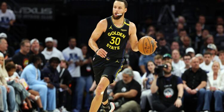 Curry na NBA.