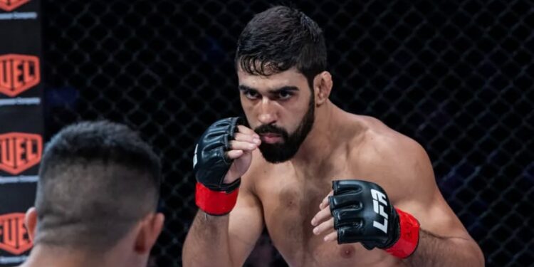 José Delano garante que seu estilo agressivo é perfeito para impressionar Dana White – Foto: divulgação LFA