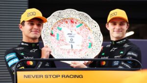 Lando Norris e Oscar Piastri na McLaren pela F1.