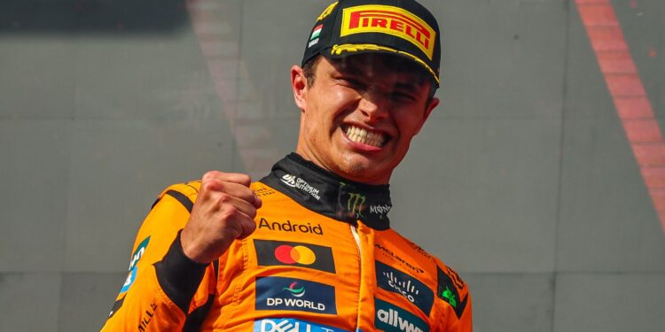 Lando Norris, piloto da McLaren na F1.