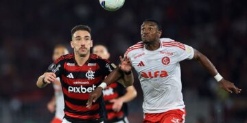 Internacional x Flamengo pela ida da Libertadores