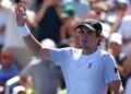 João Fonseca em ação no US Open