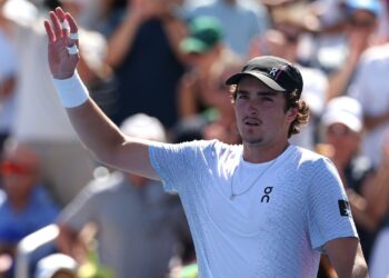 João Fonseca no US Open.
