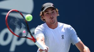 João Fonseca no US Open.