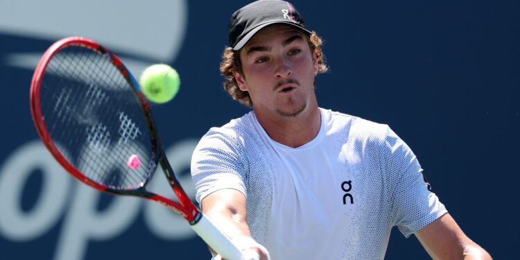 João Fonseca no US Open.