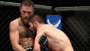 Khabib e McGregor fizeram luta intensa no UFC 229