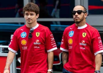 Leclerc fala sobre Lewis Hamilton na F1.