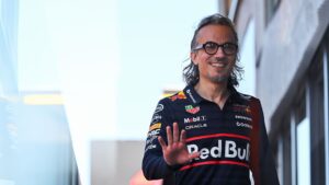 Foto de Laurent Mekies, chefe da Red Bull