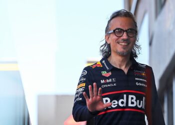 Foto de Laurent Mekies, chefe da Red Bull