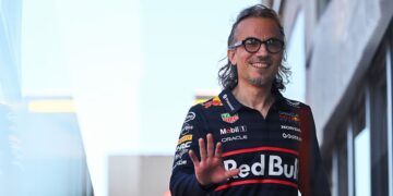 Foto de Laurent Mekies, chefe da Red Bull