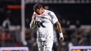 Neymar no Santos.