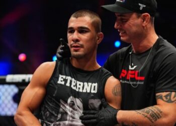 Eduardo Pachu com Gabriel Braga na PFL – Foto: divulgação