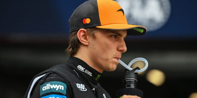 Piastri sobre McLaren na F1.