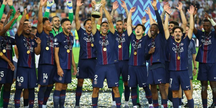 PSG vence Tottenham na Supercopa