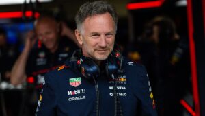 Christian Horner durante GP da Grã-Bretanha