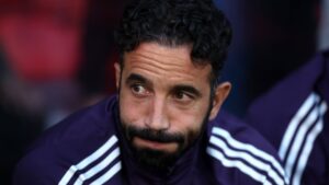 Ruben Amorim, técnico do Manchester United.