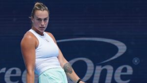 Sabalenka x Rybakina no Cincy Open.