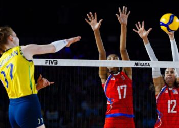 Seleção Brasileira vence mais uma vez no Mundial de Vôlei.