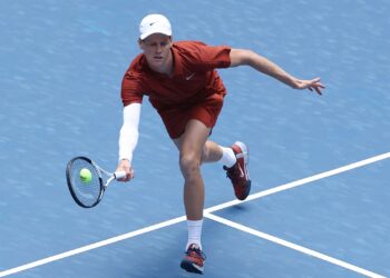 Sinner na estreia do US Open.