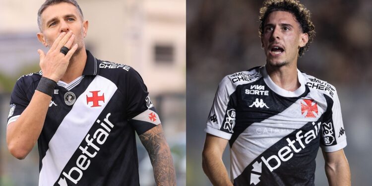 Vegetti e Nuno Moreira se derretem pelo Vasco.