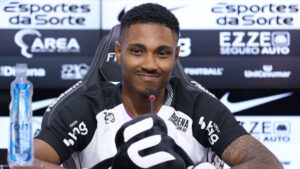 Vitinho no Corinthians.