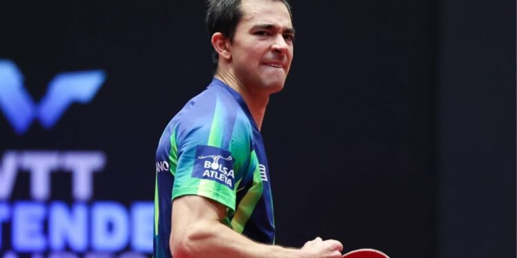 Hugo Calderano vence em Foz do Iguaçu.