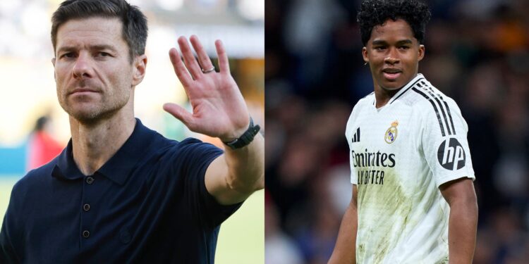 Xabi Alonso 'ignora' Endrick em LALIGA.