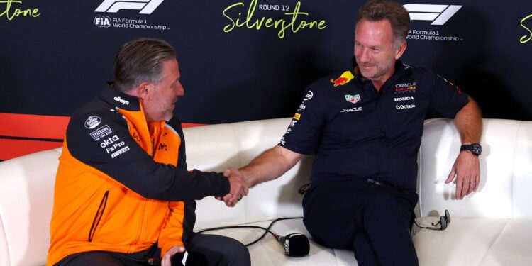 Zak Brown é sincero sobre Christian Horner fora da F1.