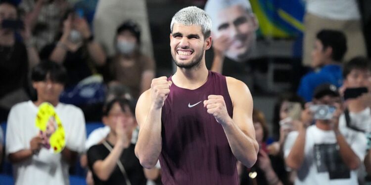 Alcaraz voltou a brilhar no cenário do tênis