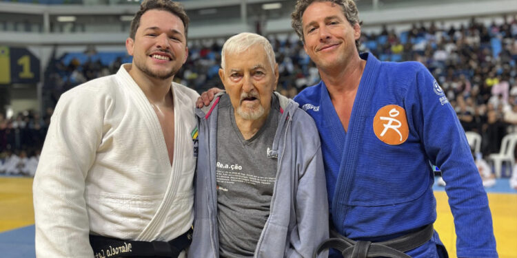 Victor Penalber, Geraldo Bernardes e Flávio Canto no Inter Reação - Foto: Amanda Gomes
