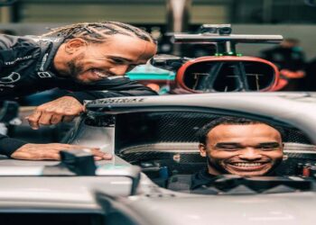 Lewis e Nicolas Hamilton - Créditos: Imagem Divulgação Instagram @nicolashamilton