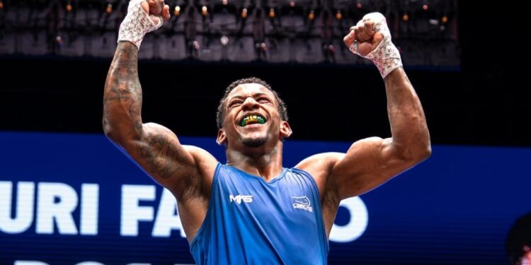 Yuri Falcão bateu campeão olímpico - Foto: Divulgação/ World Boxing