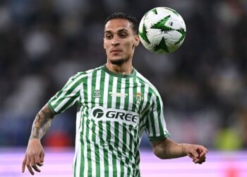 Antony em ação pelo Real Betis na temporada passada