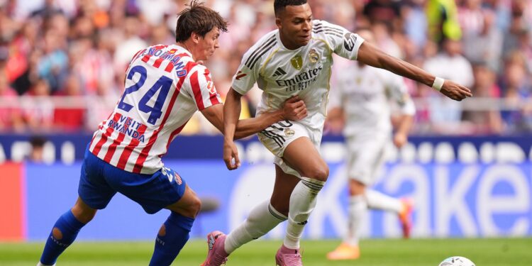 Atleti x Real Madrid em LALIGA 2025/2026.